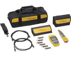 Fluke Networks 5018513 MS-POE-KIT Kabelmeter Meetbereik: Netwerk, Telecommunicatie, Audio/Video