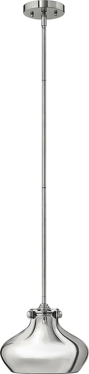 Steady Lighting - Hanglamp - Chroom - 0 x 24.8 x 104.1 cm- Geschikt voor woon en eetkamer