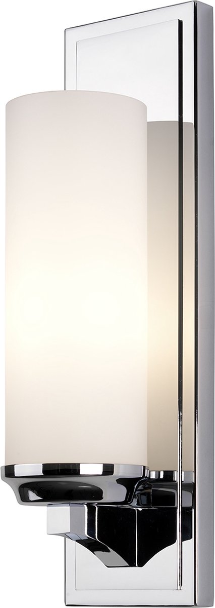 Steady Lighting - Wandlamp - Chroom - 12.9 x 11.4 x 0 cm- Geschikt voor woon en eetkamer