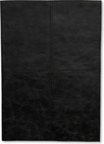 Stuff Design - Placemat - Vintage leder – 32x45cm – zwart
