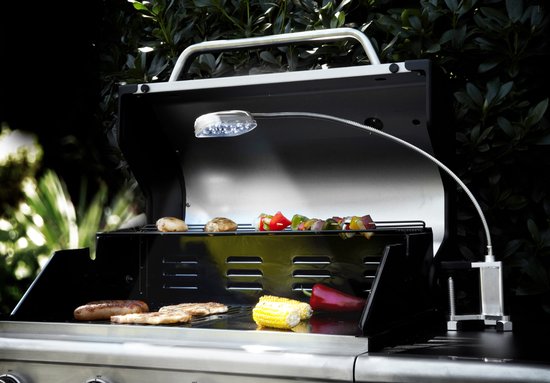 Landmann Premium BBQ lamp 12 LED met klem - Bbq accessoires - Bbq verlichting - Bbq licht - bbq lamp met klem van Landmann — afbeelding 2