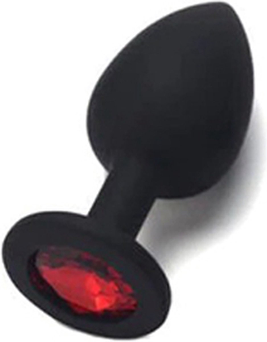 Goedkoopste Buttplug - Siliconen - Voor mannen en vrouwen - Small - Zwart