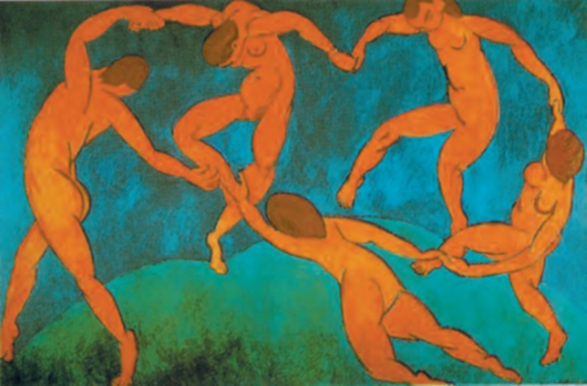 Catch Projecten Henri Matisse - The Dance - Kunstposter - 60x80 cm Multicolor