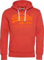 Superdry Vintage Vl Neon Hood Heren Trui - Rood - Maat L