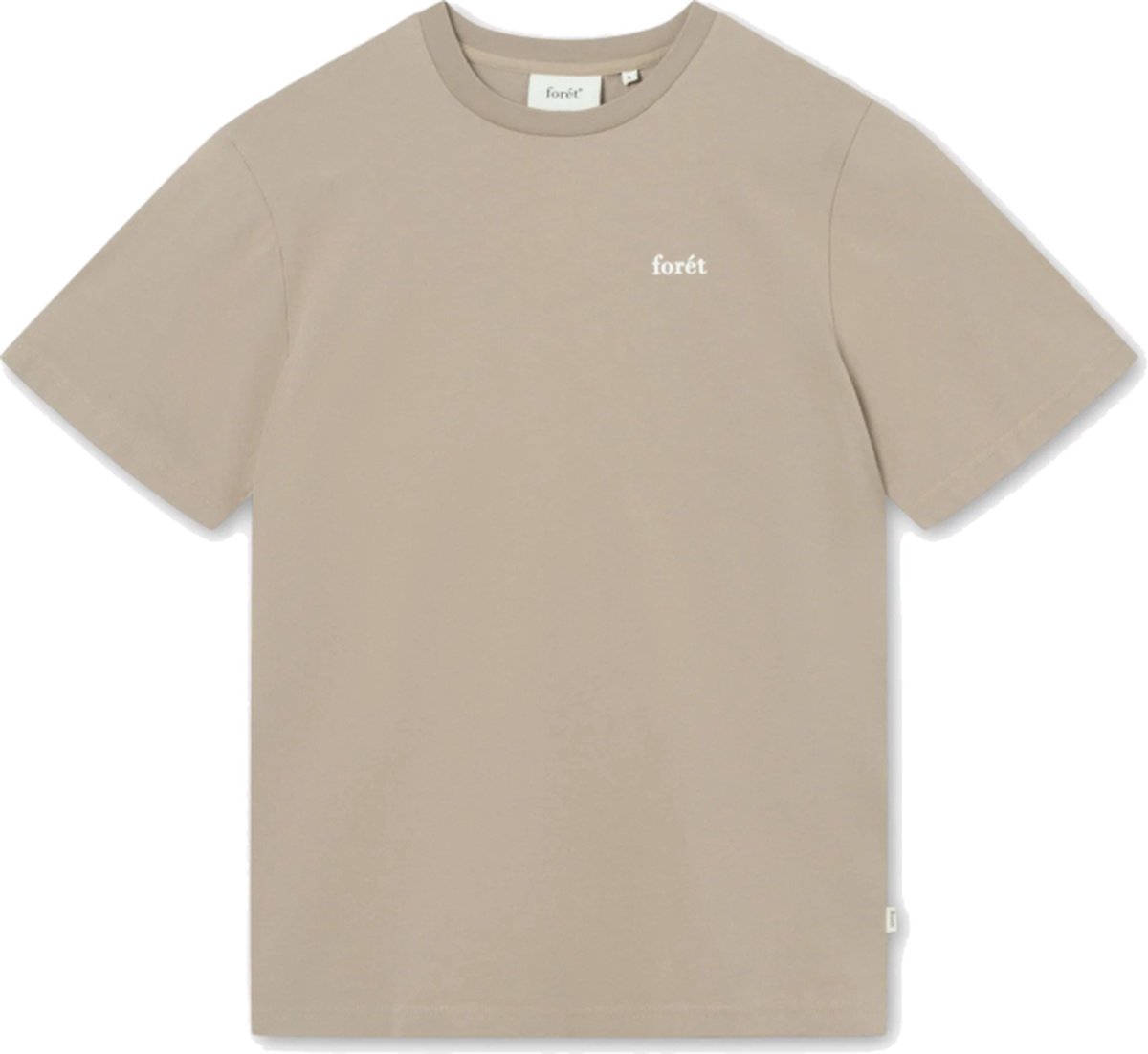 Forét Air T-shirt Polo's & T-shirts Heren - Polo shirt - Taupe - Maat XL