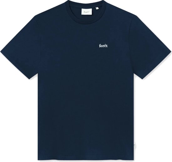 Forét Air T-shirt Polo's & T-shirts Heren - Polo shirt - Donkerblauw - Maat S
