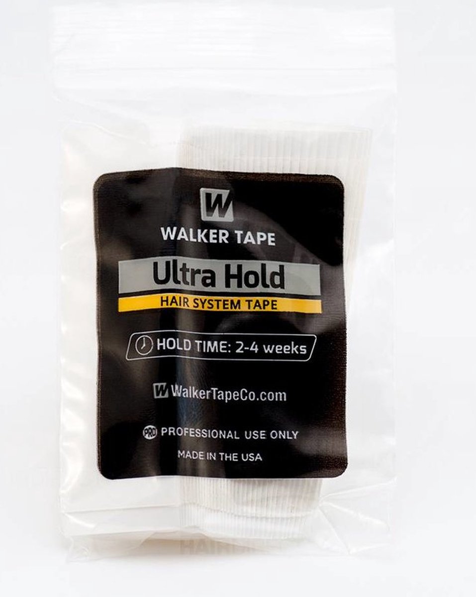 Walker Tape - K&C Hair World - Ultra Tape Straight Strips - For Lace wigs -35 stuks