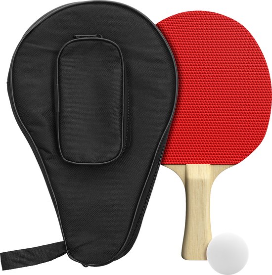 Slazenger Ensemble de raquettes de tennis de table 5 pièces avec 3 balles  de tennis de table dans un étui pratique : : Sports et Loisirs