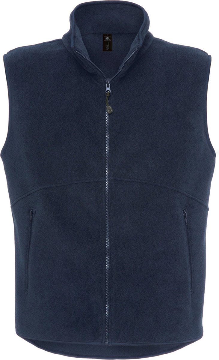 Bodywarmer ‘Traveller+ Fleece’ merk B&C Rood