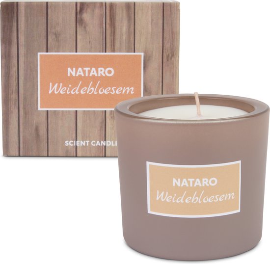 Bougie parfumée Nataro Meadow Blossom - Cire minérale - 48 heures de combustion