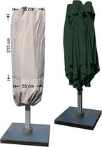 Housse pour parasol restauration P6 avec 4 toiles H : 215 cm - Housse de parasol - RUSQuatroP6-O