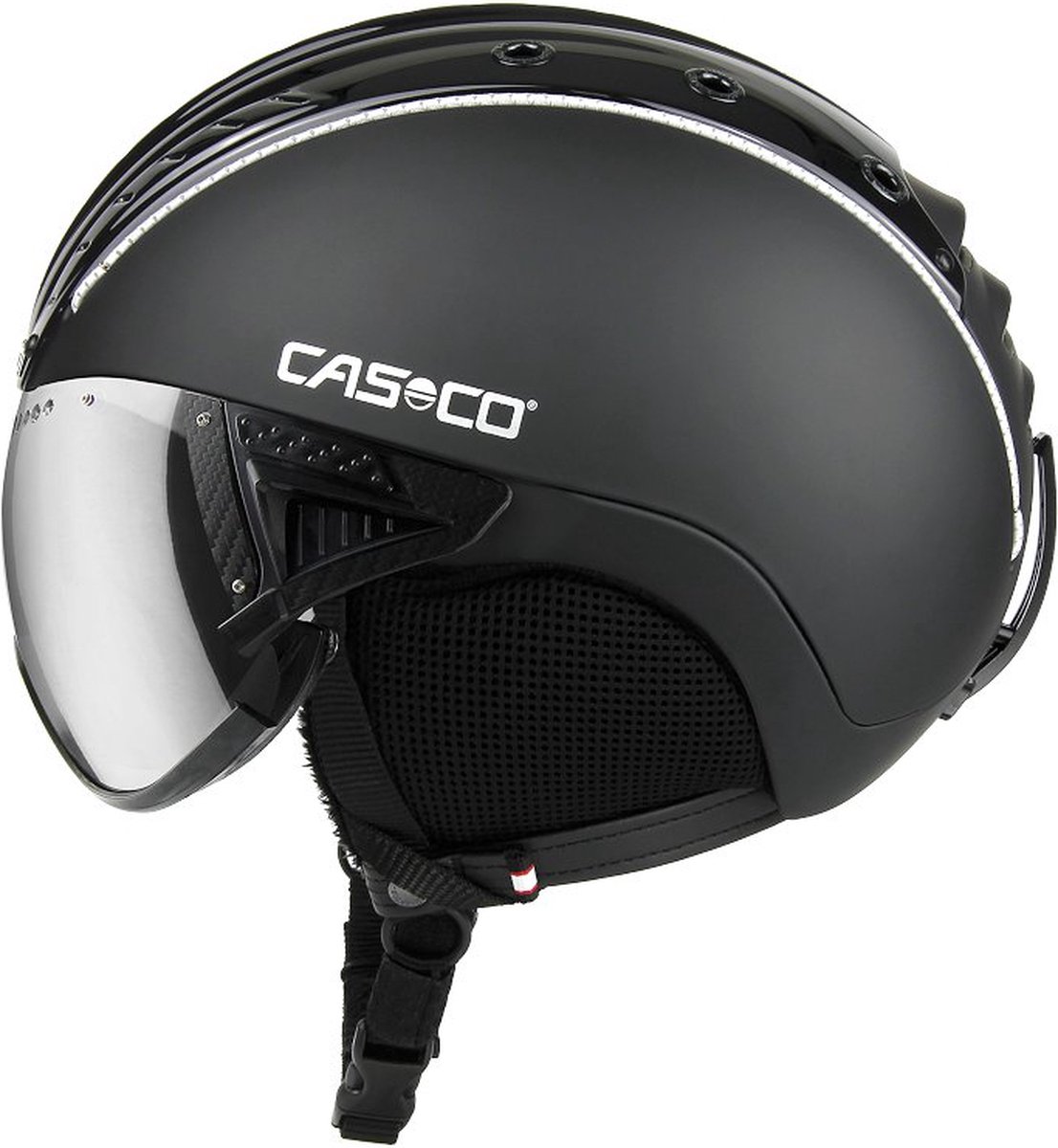 Casco SP-2 Visor skihelm - Black - Wintersport - Wintersport accessoires - Skihelmen