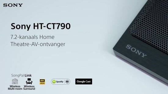Sony HT-CT790 - Soundbar met draadloze subwoofer | bol.com