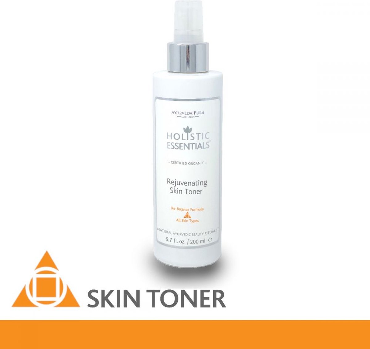 Ayurveda Pura Huid Toner Spray Verjongend Natuurlijke producten