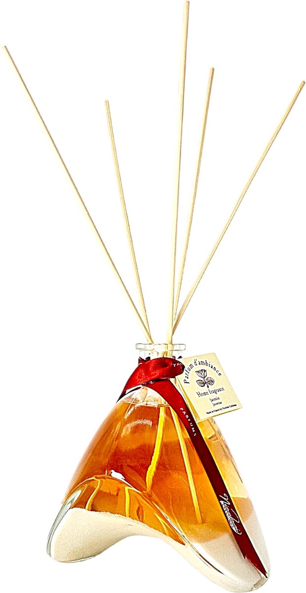 Nicolosi Creations- Geurstokjes-Huisparfum-Interieurparfum-Geurverspreider-Aromatherapie-Handgemaakt in Frankrijk-400 ml