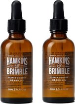 HAWKINS & BRIMBLE - Huile à barbe - Lot de 2