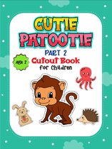 HugoElena - Cutie Patootie kleurboek - uitknipboek voor kinderen - deel 2 - 40 paginas