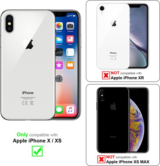 Coque Cadorabo pour Apple iPhone X / XS en JAUNE - Coque de protection en silicone TPU flexible Cover Case avec support et fonction support