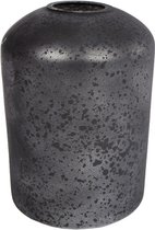 Verres Et Bouteilles en Verre - Vase "ted" S Glas Zwart 6,5x6,5x10cm