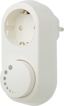Reefs Interior LED Plug Dimmer - Dimmer Socket - 3 à 200 Watt - Opbouw Wit - REMARQUE : ne convient pas aux Prises électriques belges