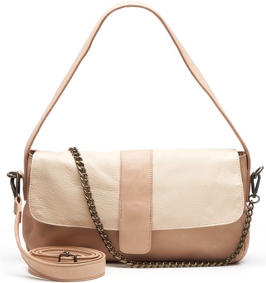 Chabo Bags - Classy Copenhagen - Schoudertas - Leer - Beige - Sand