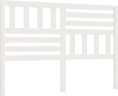 vidaXL Tête de lit Blanc 141 x 4 x 100 cm Bois de pin massif