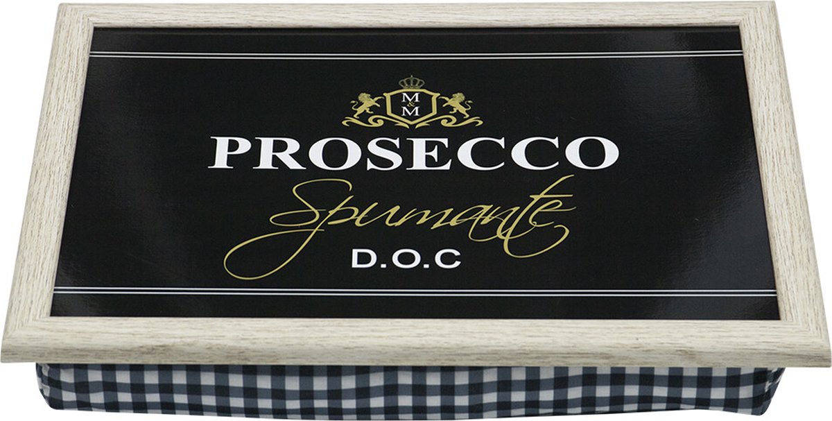 Laptray - Schootkussen Wijn Prosecco - 43x33x7 cm