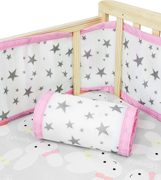 Bedomranding baby Bedbescherming Baby Bed Bumper