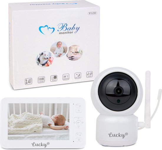 Lucky®Store Babyfoon - Babyfoon met camera - Bestverkocht - Babyfoons -  premium baby... | bol.com