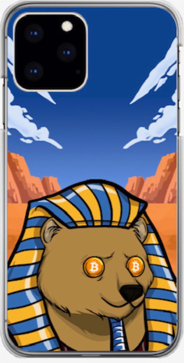 Phonegoat NFT Art iPhone 12 Pro Case Bear x Farao