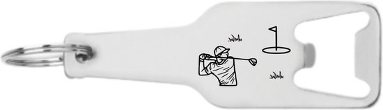 Foto: Akyol golfclub flesopener golf de echt golf liefhebber sport golfclub hobby leuk cadeau voor een echte golfer 105 x 25mm