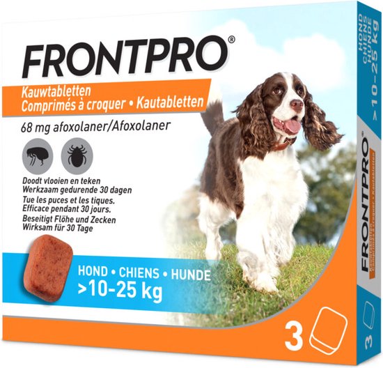 Frontpro Hond L 10-25 kg 3 tabletten