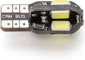 2x T10 BLANC Éclairage de plaque d'immatriculation de voiture, City Light W5W 5SMD LED 12V