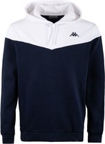 KAPPA Sweatshirt Elaxum Heren - Blue Dk / White - S