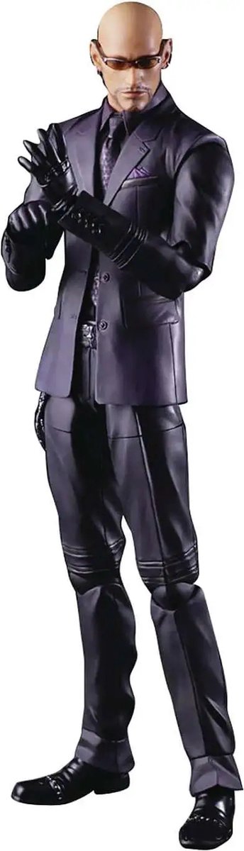 Final Fantasy VII Remake Play Arts Kai Action Figure Rude 28cm