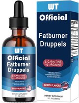 FatBurner Drops - Druppels - Afvallen - Vetverbrander - Verhoogt Vetverlies - Onderdrukt Hongergevoel - Geeft Energie - Afslank - Berry Smaak