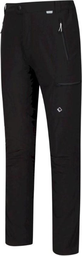 REGATTA GEO SOFTSHELL TRS II BLACK - Pantalon randonnée