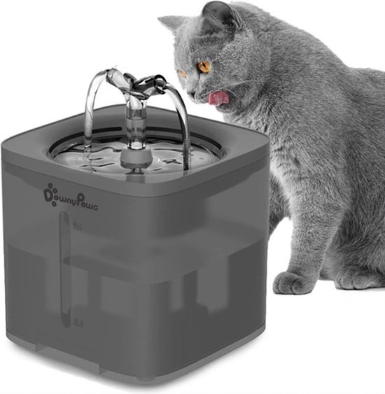 DownyPaws - Fontaine pour chat - Fontaine pour chat - Fontaine à eau pour  chat -... | bol.com