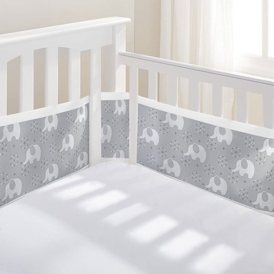 Bedomranding baby Bedbescherming Baby Bed Bumper