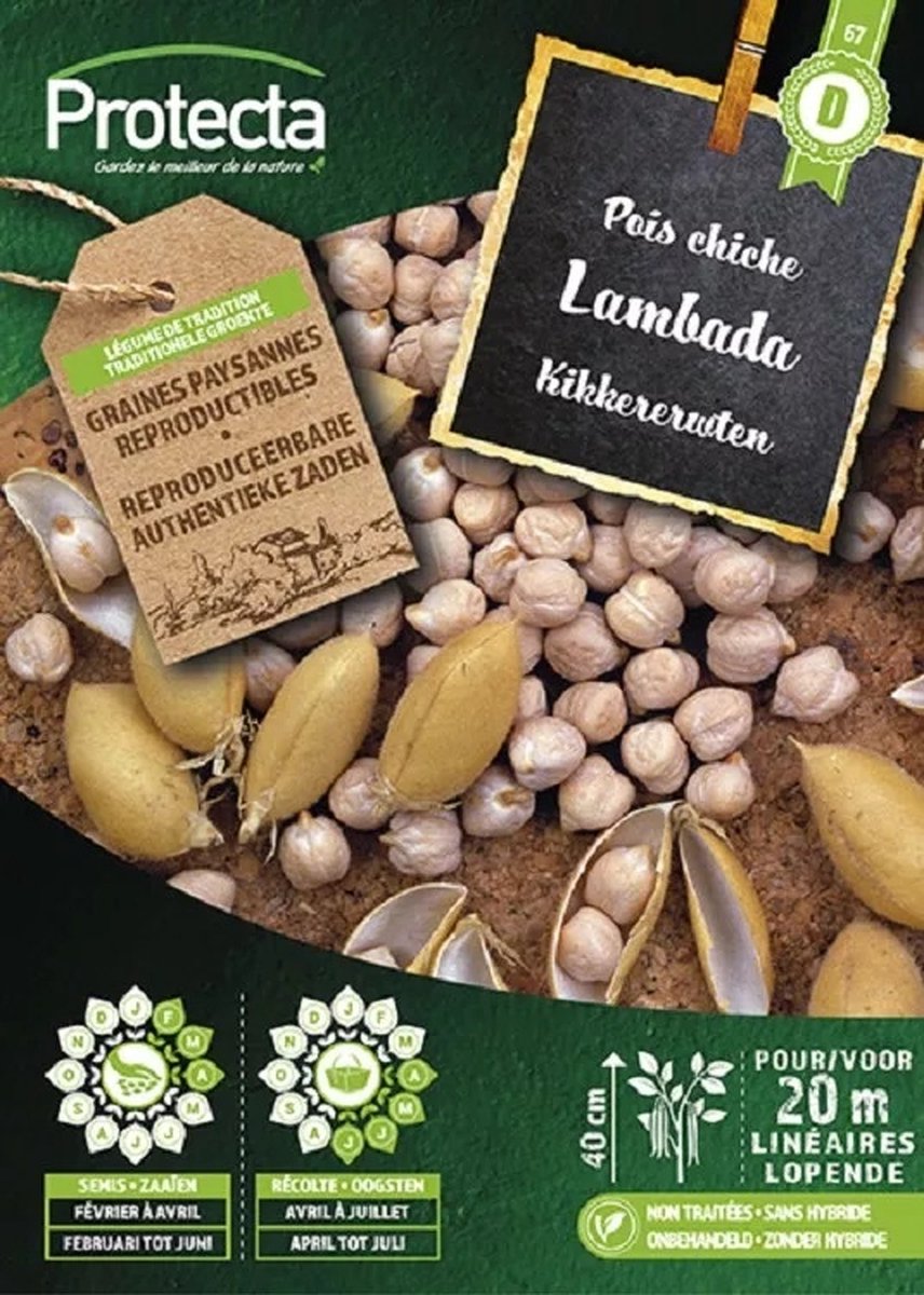 Protecta Groente zaden: Kikkererwten