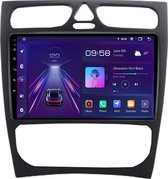 Draadloos CarPlay 8core Mercedes Benz C klasse W209 2000-2003 Android navigatie en multimediasysteem 8GB RAM 128GB ROM Android auto