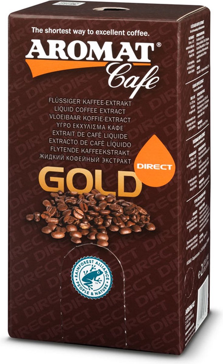 Aromat Cafe Gold Direct 2L liquid koffie