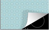 KitchenYeah® Inductie beschermer 90x52 cm - Sneeuwvlokken - Winter - Design - Sterren - Kookplaataccessoires - Afdekplaat voor kookplaat - Inductiebeschermer - Inductiemat - Inductieplaat mat