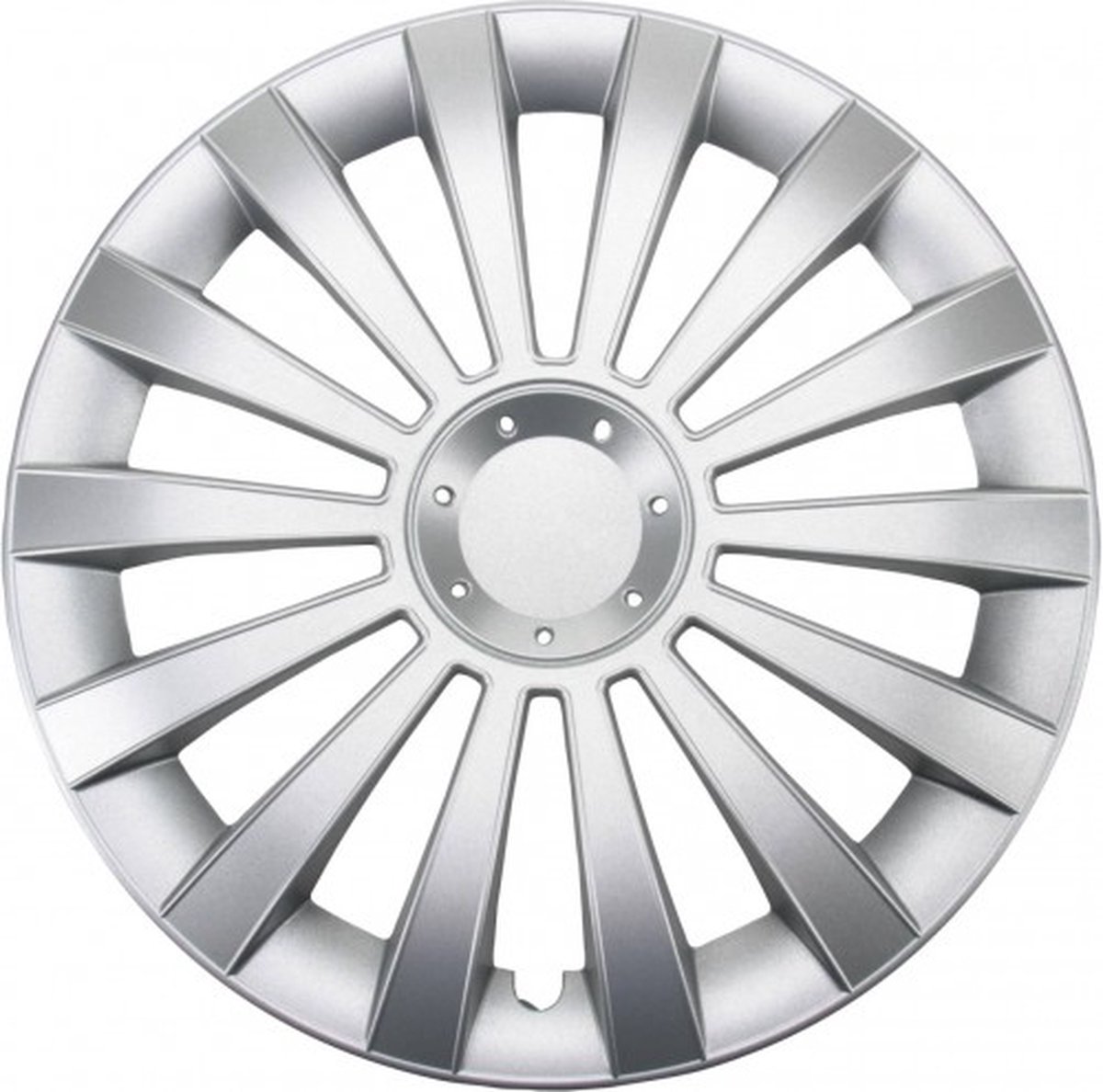 Wieldoppen 14" MERIDIAN Silver SET