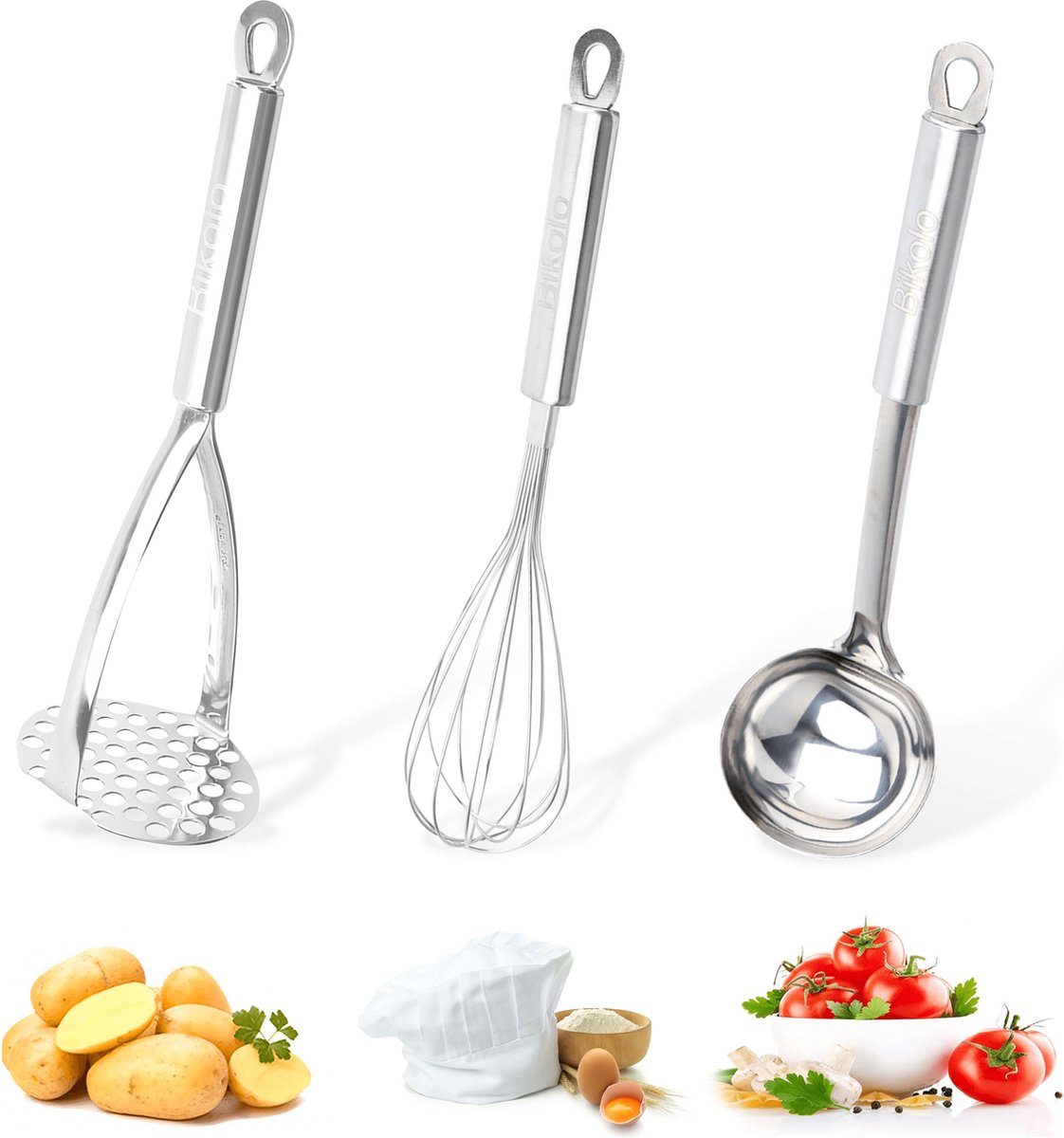 Oggi Kitchenware Pot, stainless steel, 17,8 cm, Jumbo