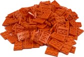 200 Bouwstenen 2x3 plate | Oranje | Compatibel met Lego Classic | Keuze uit vele kleuren | SmallBricks