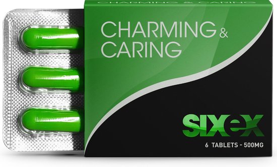 Sixex erectiepillen - Natuurlijke Viagra pillen voor mannen - Libido verhogende erectiepil man - Natuurlijk – Vervanger voor Kamagra - 6 stuks - Groen
