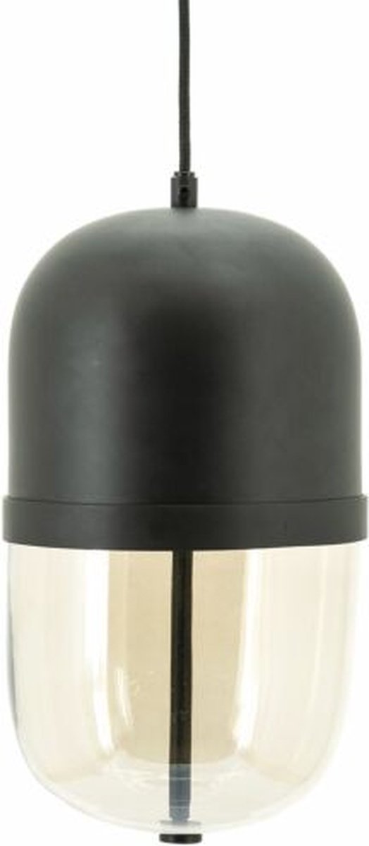 Furnilux - Hanglamp Maverick Black -20 x 20 x 37 cm