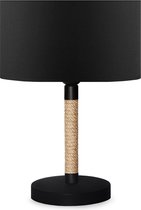 Tafellamp Rayleigh bureaulamp 37 cm E27 zwart