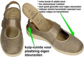 Solidus -Dames - brons - sandalen - maat 36.5
